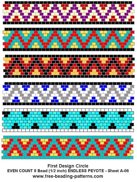 Free Printable Peyote Stitch Patterns - Free Templates Printable