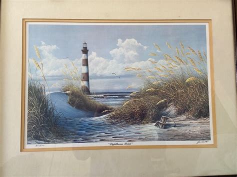 Lighthouse Point by Jim Booth signed and numbered | Etsy