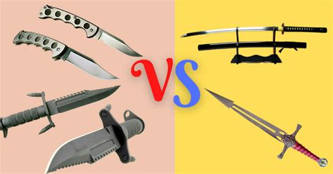 Knife Vs Sword, Which Is Better?