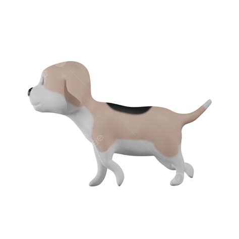 3d Dog Walk Character, 3d Dog, Animal Pet, Walking PNG Transparent Clipart Image and PSD File ...