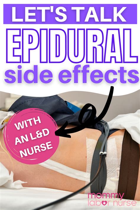 Epidural Side Effects and Facts: 12 Things You Need to Know | Epidural side effects, Epidural ...