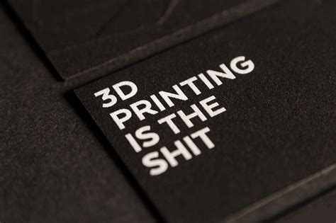 3D Printed Business Cards :: Behance