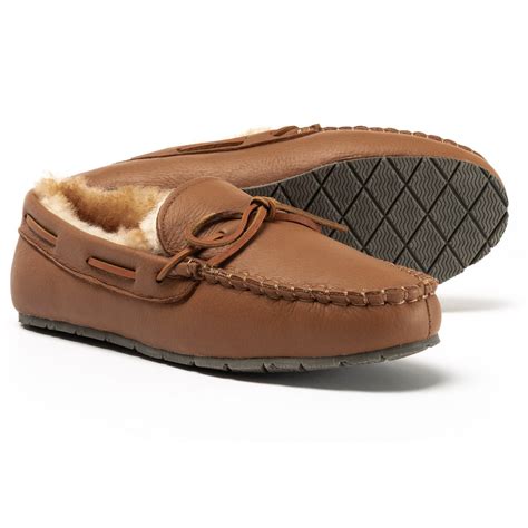 Clarks Maple Deerskin Moccasins (For Men) - Save 58%