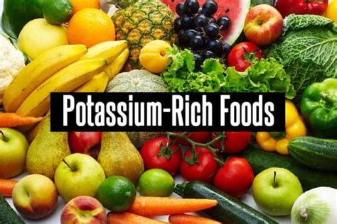 12 Best Potassium-Rich Foods And Their Benefits