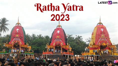 Ratha Yatra 2023: Puri Expecting 25 Lakh Footfall of Devotees During Lord Jagannath Rath Yatra ...