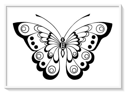 Disenos De Flores Y Mariposas Dibujos Para A Colorear | Images and ...