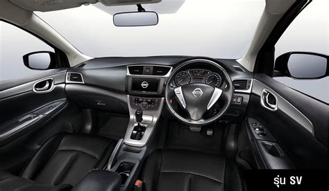 2017 Nissan Sylphy facelift interior Thailand