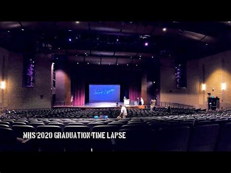 Mascoutah High School 2020 Graduation, set up to finish time lapse - YouTube