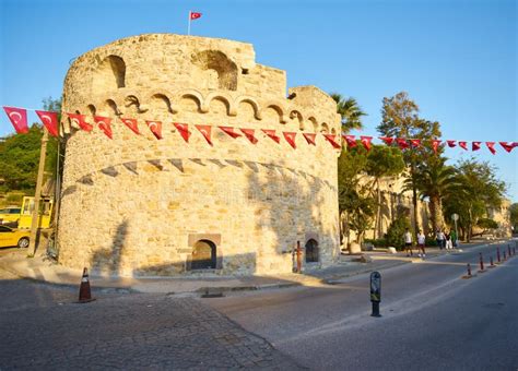 CESME -TURKEY - APRIL 25, 2018: a View of the Historical Cesme Castle in Cesme, Turkey Editorial ...