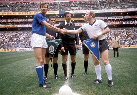 1970 World Cup Semi Final between Italy and West Germany. | Vintage ...