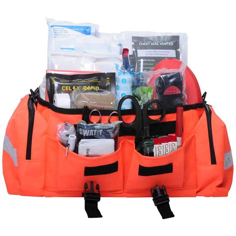 Advanced Emergency Medical Bag | Orang First Aid Kit | MFASCO Health & Safety