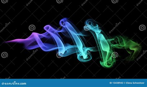 Colored smoke stock image. Image of swirl, puff, colored - 15438943