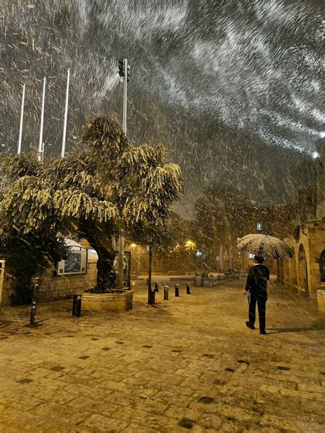 10 gorgeous photos of Israel blanketed in white - ISRAEL21c