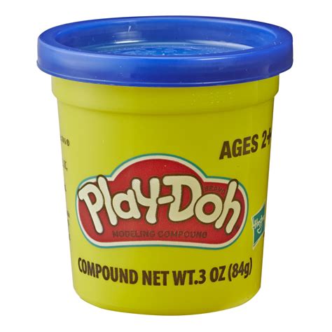 Play-Doh Single Can in Blue, Includes 3 Ounces Modeling Compound - Walmart.com