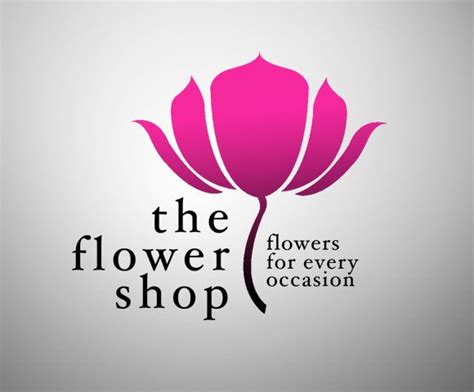 Flower Shop Logo Ideas - Design Talk