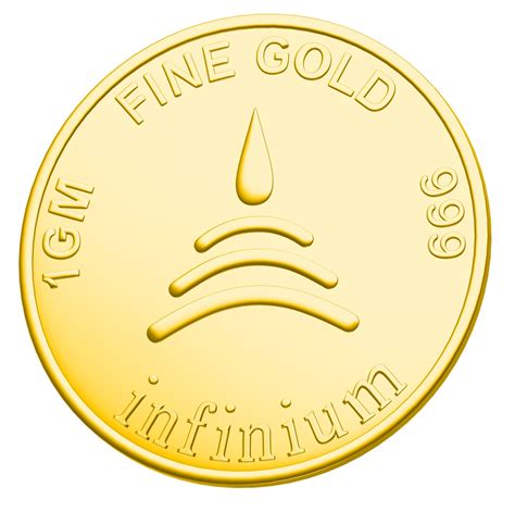 Infinium 1 Gram Gold Coin - Best Prices - Shopclues.com