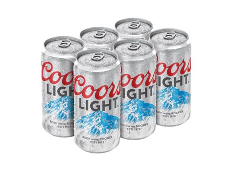 COORS LIGHT 6PK/12OZ CAN - Cork 'N' Bottle