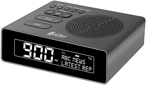 richter RR35 Sunrise Alarm Clock Digital Radio User Manual