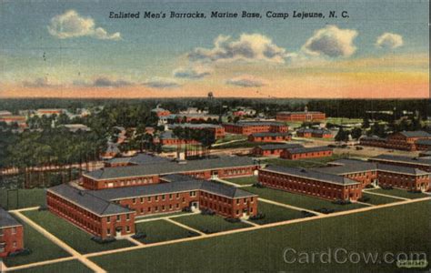 Enlisted Men's Barracks, Marine Base Camp Lejeune, NC