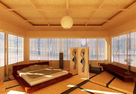 Bedroom in Japanese style