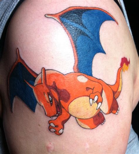 Charizard | Pokemon tattoo, Charizard tattoo, Nerd tattoo