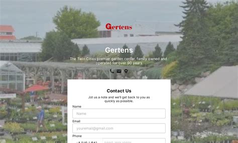 Gertens' Flowpage