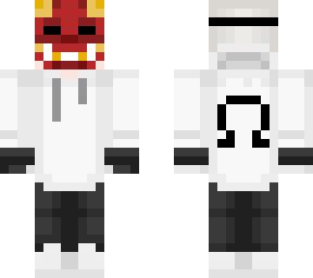 Oni mask | Minecraft Skin