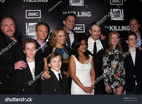 Los Angeles - Mar 26: The Killing Cast Arrives At The Amc'S "The ...