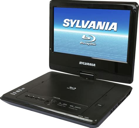 Best Buy: Sylvania 10” Portable Blu-ray Player with Swivel Screen Black ...