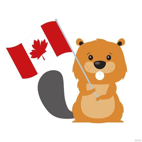 Cartoon Canada Day Clipart in Illustrator, SVG, JPG, EPS, PNG ...