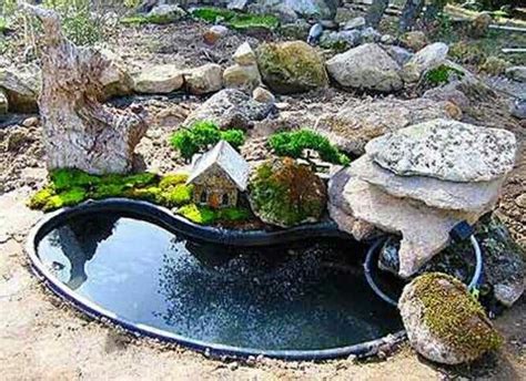 Water pond | Fairy garden, Fairy garden houses, Miniature fairy gardens