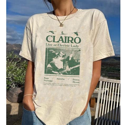 Clairo Sling Album Live at Electric Lady Unisex Tee, CLAIRO Sling ...