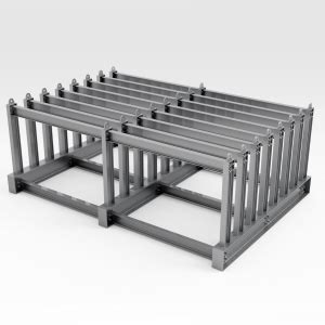 Extra Heavy Duty Vertical Plate Storage Rack - Bend-tech Group