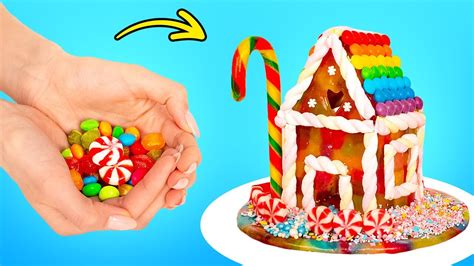 DIY Candy House || 3 Yummy Dessert Ideas - YouTube