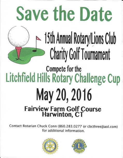 Rotary Golf Tournament | Rotary Club of Litchfield-Morris