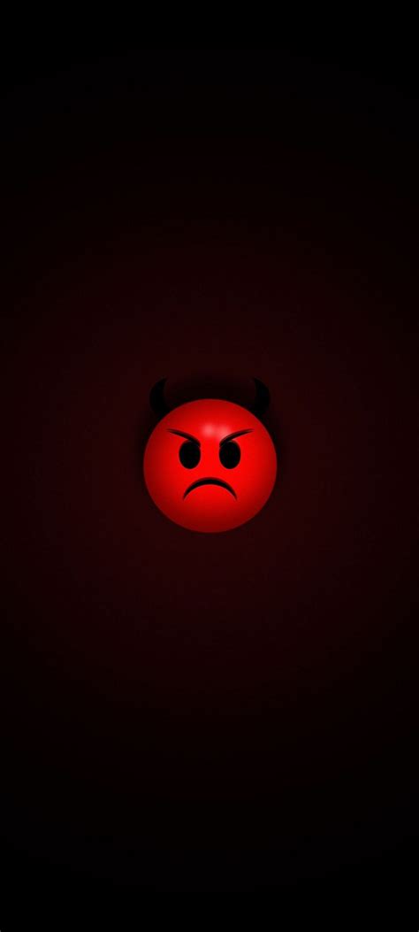 Angry Emoji Background Wallpaper 720x1600