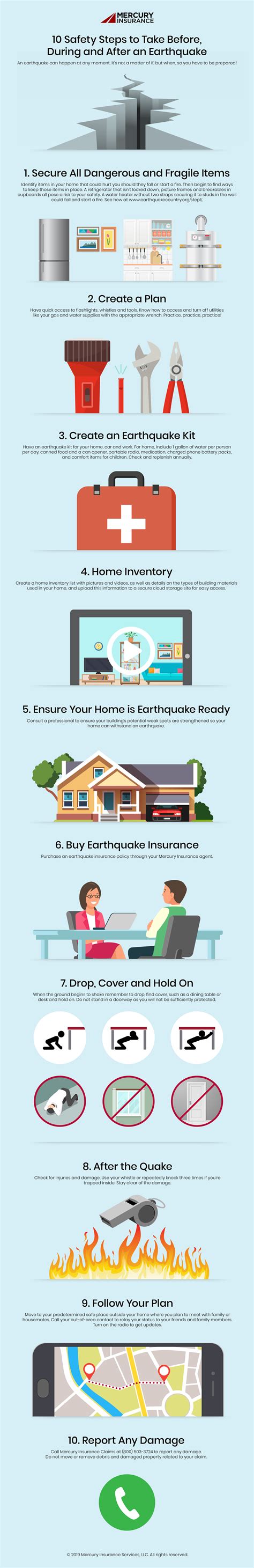 Earthquake Safety Tips