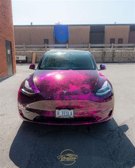 This custom galaxy Tesla : r/TeslaLounge