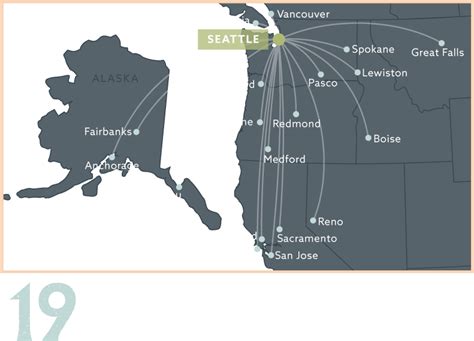 Alaska Airlines Route Map