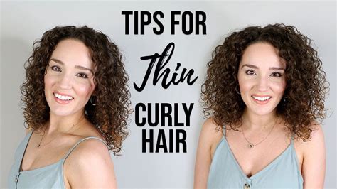 Tips for Low Density, Thin Curls, and Fine Hair + Wash Day Routine - YouTube