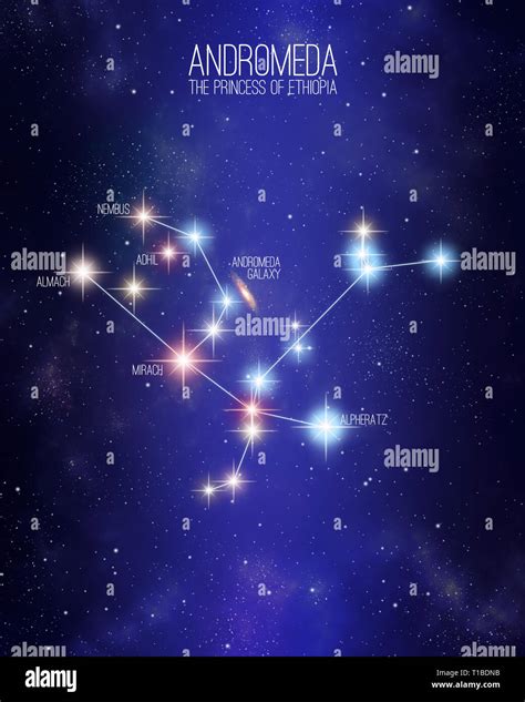 Andromeda constellation hi-res stock photography and images - Alamy