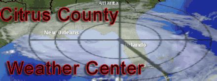 Weather Information Citrus County Hurricane Tracking