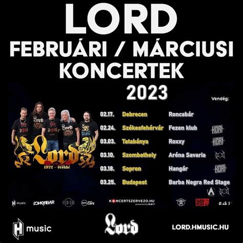 Lord koncert Debrecenben, a Roncsbárban! - Újra szóljon a rock!