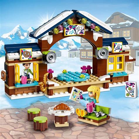 LEGO Friends Snow Resort Ice Rink - - Fat Brain Toys