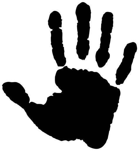 Handprint Clipart Svg Handprint Svg Transparent Free For Download On ...