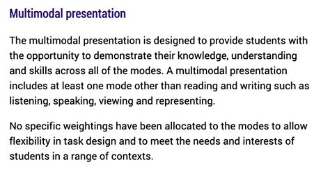 How to Ace Your Multimodal Presentation for HSC English