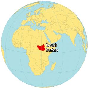 South Sudan Map - GIS Geography