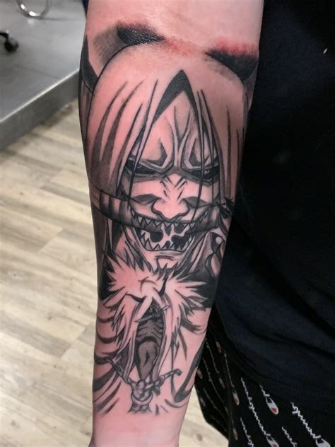 Reaper Death Seal tattoo - Artist @bcflash on insta : r/Naruto