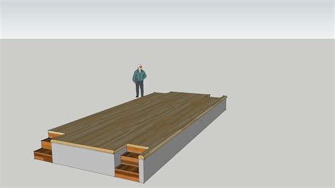 Elevated Platform Stage | 3D Warehouse