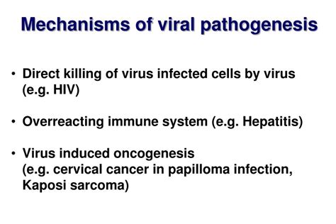 PPT - Viral Pathogenesis PowerPoint Presentation, free download - ID ...